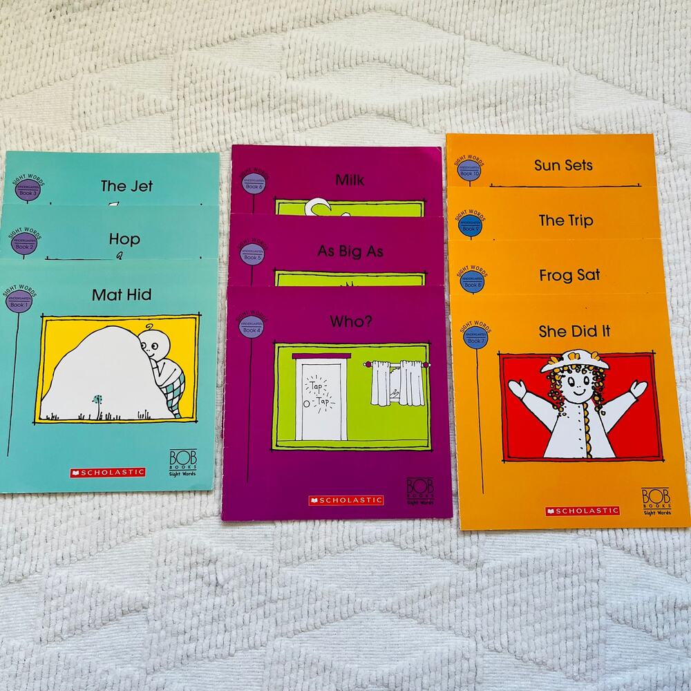 Bob Books Kindergarten Sight Words